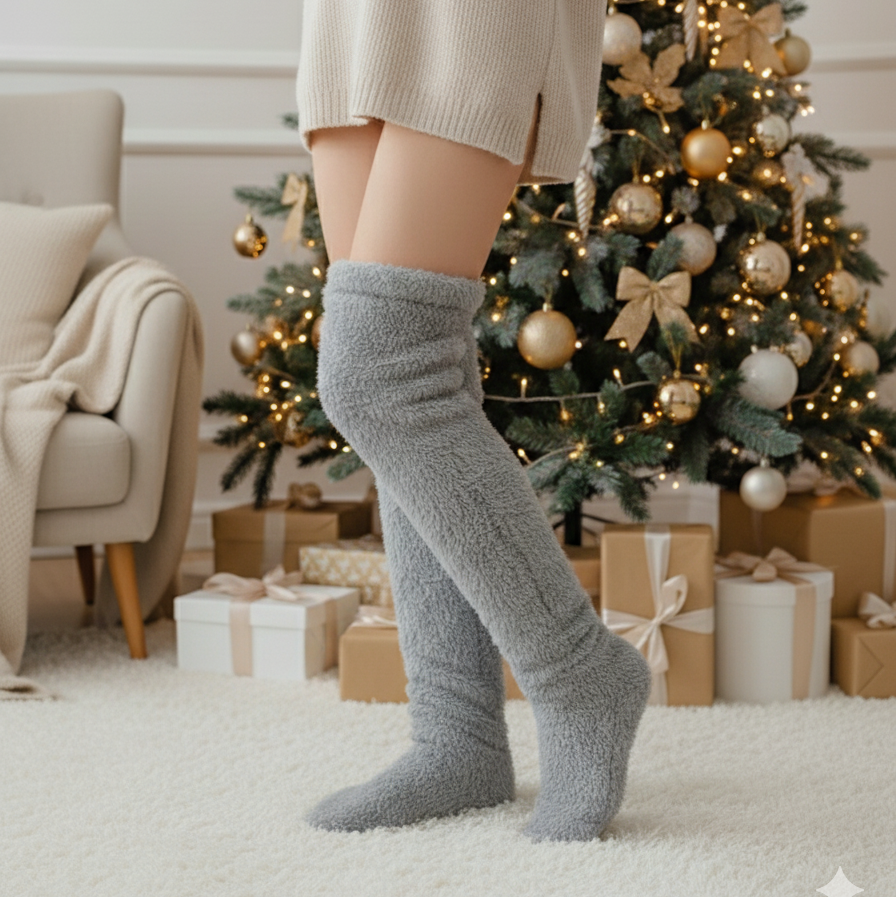 Flauschwerk Overknees